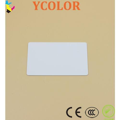 100 pieces/lot White Glossy PVC ID Card for printing for Epson R260 R265 R270 R280 R290 R380 R390 RX680 T50 60 A50 P50 L800 801