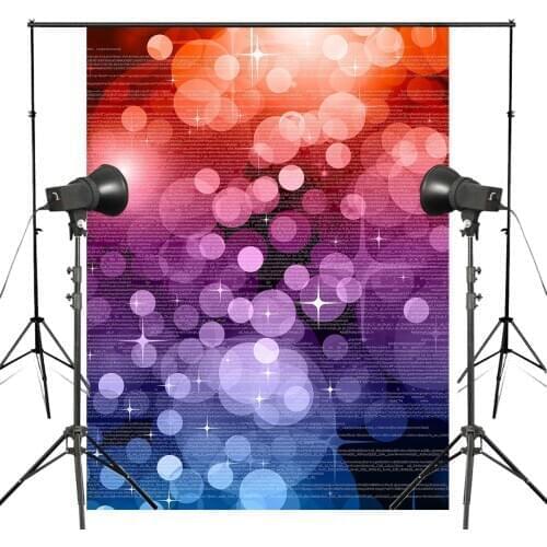 5x7ft Shining Bubble Photography Backdrops Gradient Color Photo Backdrops children Photo Background Studio Props
