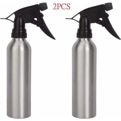 2pcs Aluminum 8oz Silver Spray Water Bottle For Tattoo Accessories Supply -- TA-106