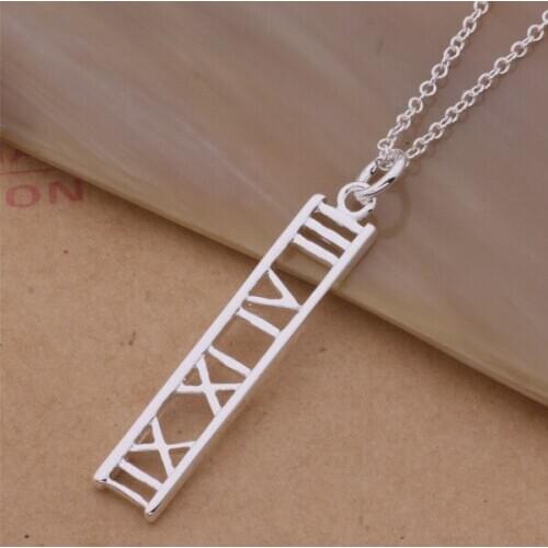 AN255 Hot sterling Necklace fashion jewelry pendant figure /gltapdaa aqfajhma silver color