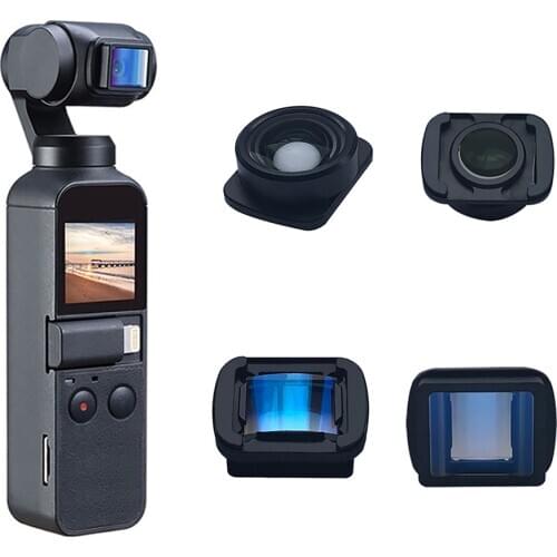 1.33X Anamorphic Lens Wide-Angle Lens Camera Lens for DJI Osmo Pocket Movie Shooting Video Shooting Vlog Accessories