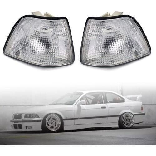 Side Turn Lights Corner Signals For BMW 3 Series E36 4D Sedan Hatchback 1992-1998 Corner Lights Car Accessories