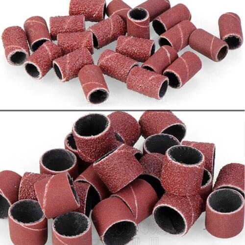 Big Sanding Bands 80#~600# Grit Sand Ring Sand Circle Tools For Woodcarving Metal Plastic Polishing Rust Removal