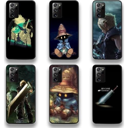 Final Fantasy Vivi Ornitier Phone Case For Samsung Galaxy Note20 ultra 7 8 9 10 Plus lite M51 M21 M31 J8 2018 Prime