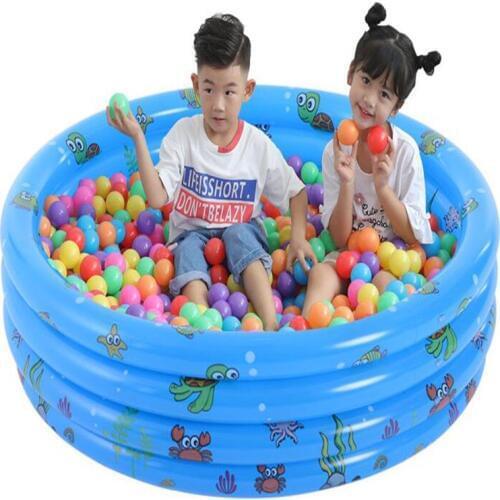 Kids Dry Pool Toys Children Inflatable Thick PVC Playpen For Baby Portable Fence Ball Pit Newborn Outdoor Swimming pool Crawling