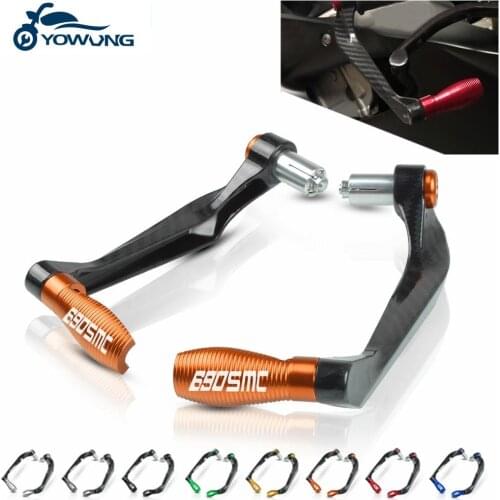 For 690 SMC/SMCR 690 Motorcycle Handlebar Grips Guard Brake Clutch Levers Guard Protector 690 /SMC/SMCR 2014-2018