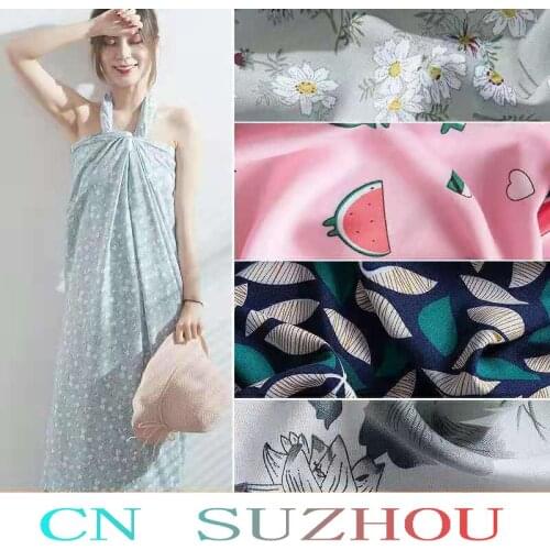 Cotton Fabric Printed Cloth Sewing Quilting For Clothing Dresses Women Sewing Material For Dress Fabric