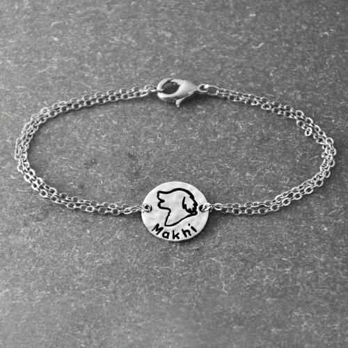 J HOOSH Golden Bracelets
