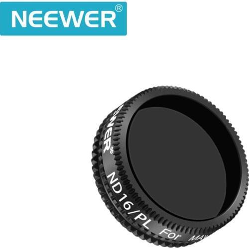 Neewer Pro ND16/PL Filter for DJI Mavic Air Drone Quadcopter Made of Multi Coated Optical Glass Waterproof Aluminum Alloy Frame