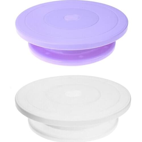 Turntable Cake Decorating Rotating Stand DIY Cake Rack Baking Tool Kitchen Bakeware Turntables Cake Tools