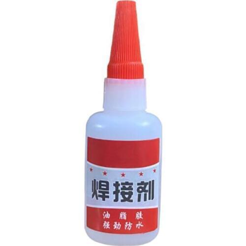Strong Welding Glue 50g Waterproof Grease Glue Clear Liquid Instant Dry Glue for Plastic Wood Metal Rubber Shoes Repair