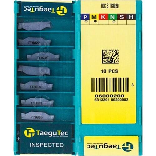 TDC3 TT8020 100% Original TAEGUTEC carbide insert with the best quality 10pcs/lot free shipping