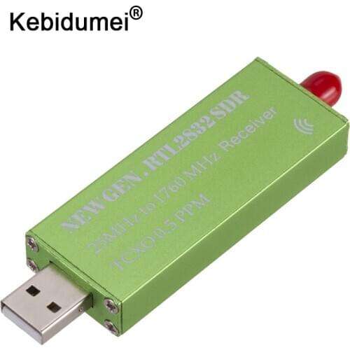 RTL2832U R820T2 USB2.0 RTL SDR 0.5 TV Scanner Receiver PPM TCXO TV Tuner Stick AM FM NFM DSB LSB SW Software Defined Radio