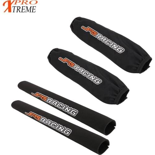 Universal Upper Fork Rear Front Shock Protector Dust Guard Wraps Gaiters For KTM HONDA YAMAHA EXC SX XC CRF CR YZ 250 300 350