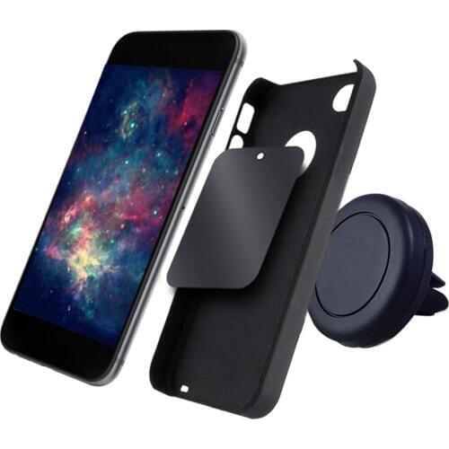 Universal Car Phone Holder Magnetic Mini Air Vent Mount Car Holder for Phone in Car Phone Holder Stand For Samsung iPhone GPS