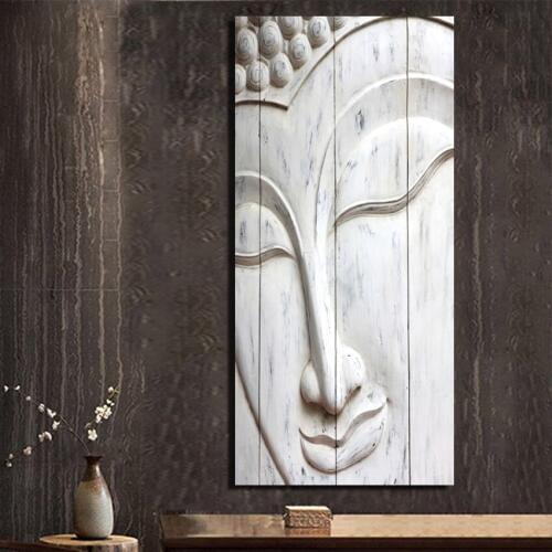 1 Panels Canvas Prints Buddha statue Painting Wall Art Home Decor Poster Painting For Living Room wholesale no frame FA343