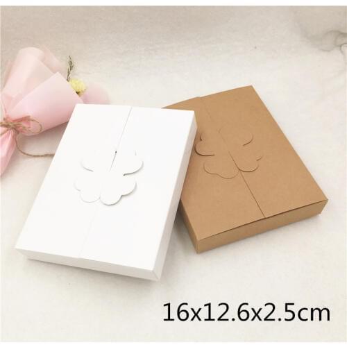 12pcs 16x12.6x2.5cm Disposable Cake Tableware Sets Packaging Box For Fork Knife Paper Box Birthday Party Cake Supplies