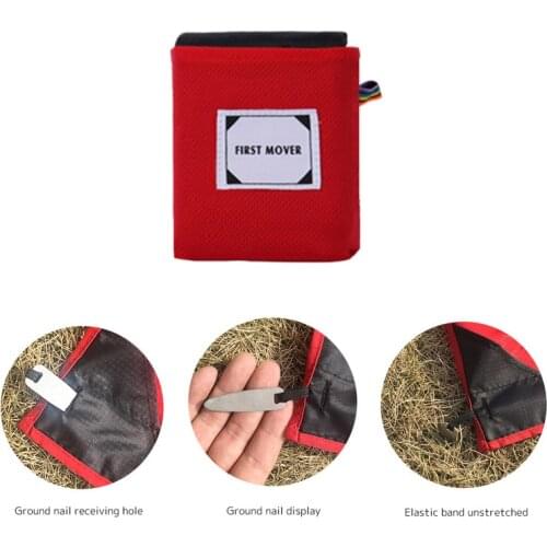 150*180cm Pocket Camping Mat Folding Camping Mattress Baby Climb Outdoor Ultra-thin Waterproof Beach Picnic Blanket