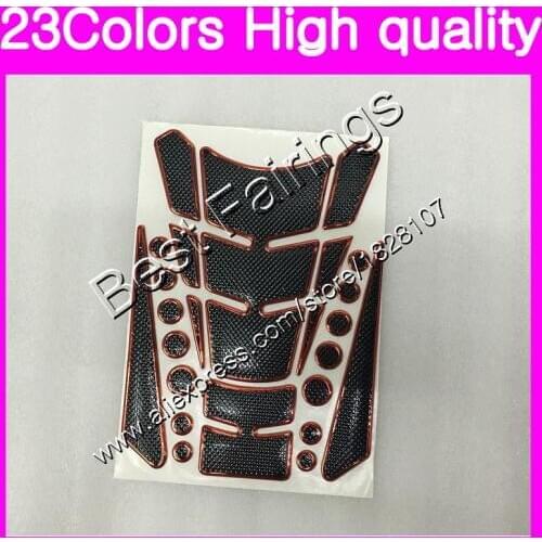 3D Carbon Fiber Tank Pad Protector For YAMAHA FZR400 86 87 88 FZR400R 400 FZR 400R FZR 400 R 1986 1987 1988 GP Gas Tank sticker