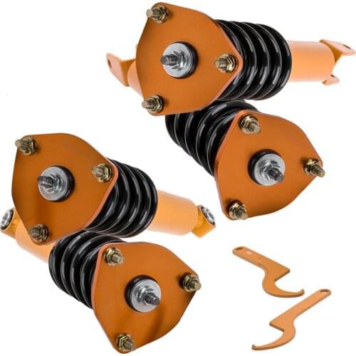 4pcs/set Coilovers Kits for Lexus LS460 07-16 RWD USF40 Adj. Height Shock Absorber Golden