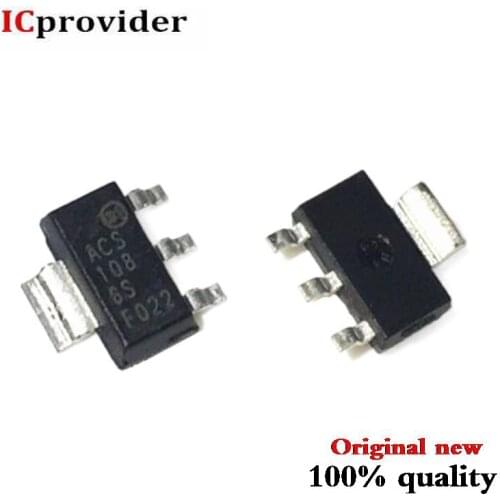 50pcs/lot ACS108-6SN ACS108-6S ACS1086S ACS108 TRIAC SENS GATE 600V 0.8A SOT223