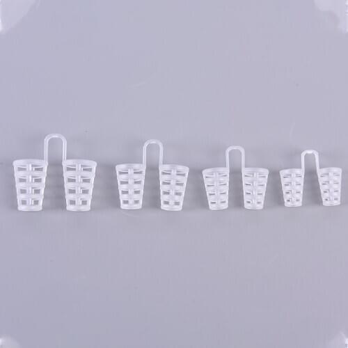 Effective Stop Anti Snoring Nose Clip Handy Nasal Dilator Anti Snoring Nasal Dilator Snore Stopper Healthy Sleep Breathe 4 Size