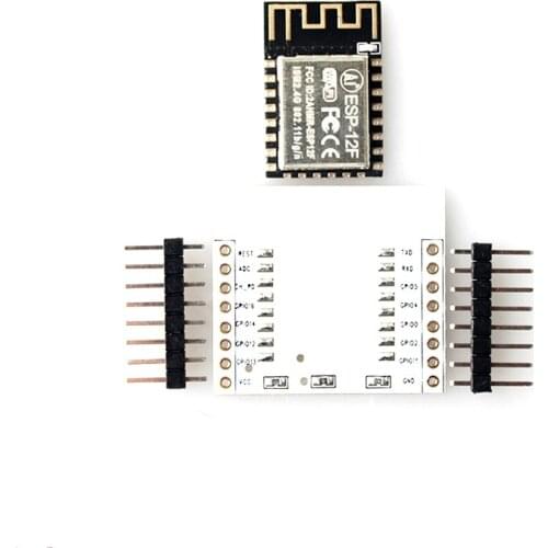 ESP-12F Serial WiFi ESP8266 Module Adapter plate Full IO port leads to FCC&CE