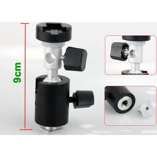 Hot Sale Type C 360 Degree Camera Flash Tripod Shoe Adapter Umbrella Holder Flash Umbrella Stand Bracket Photo Studio Acc