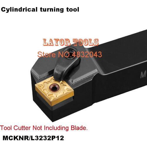 MCKNR3232P12 CNC Turning Lathe Tools Lathe Tools Bit 75 degrees External Turning Tool Holder 32*32*170MM MCKNL3232P12