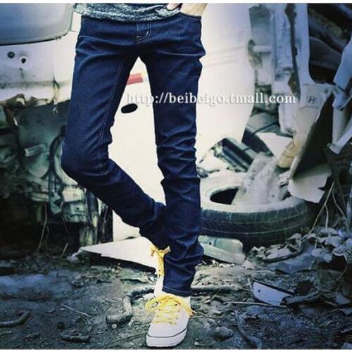 New arrival Spring Summer Casual thin Male black man skinny jeans men teenagers Cowboy street wear Denim pencil pants