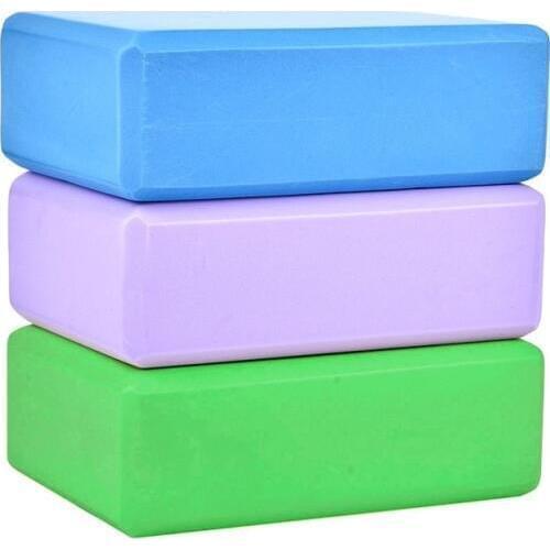 New Design High Density EVA Yoga Block Foam Blocks for Pilates Home Gym Yoga Equipment Workout Fitness Training 3 adaptable