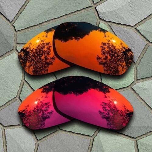 Red Orange&Violet Red Sunglasses Polarized Replacement Lenses for Oakley Blender