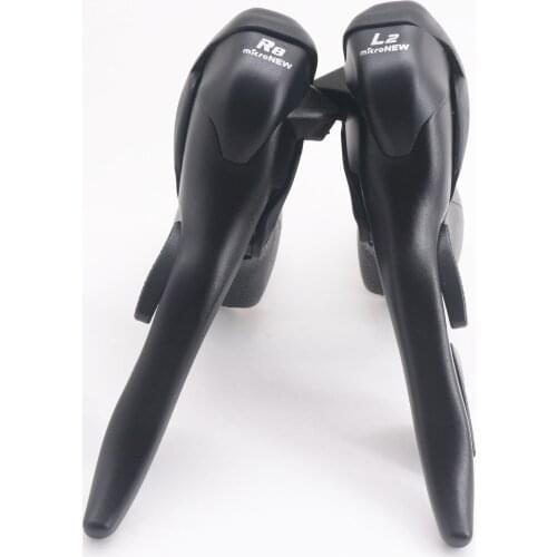 For Microshift double Road SB-R482 (2X8) Speed Shifters Bike Cycling Bicycle Derailleur Dual Control Levers for Shimano 8 speeds
