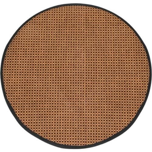 Rattan Woven Cool Mat Summer Heat-Relief Ice Mat Cat Litter to Cool Down Pet Bite-Resistant Mat
