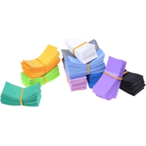 PVC Heat Shrink Tubing AA Battery Wraps Heatshrink Sleeving Colours Select