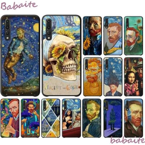 Babaite Van gogh Trippy drole art DIY Luxury High-end Phone Case for Huawei Y6 7 2019 MATE 10 LITE PRO 9 20 X Pro 20 lite