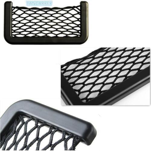 Car Styling interior net pocket stickers FOR Mercedes Benz W211 W203 W204 W210 W124 AMG W202 CLA W212 W220 W205 W201 accessories