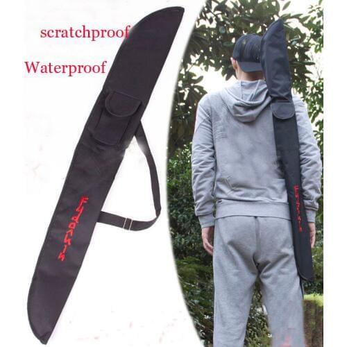A samurai sword bag canvas back style scratchproof kendo bamboo knife bags waterproof package