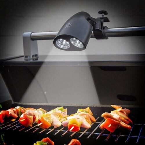 Barbecue Grill Light With 10 LED Lights Portable Torch Weather Resistant For Outdoor Grilling Pocket, Multipurpose