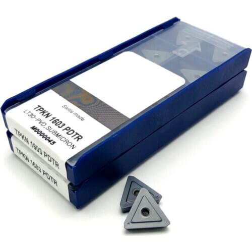 TPKN1603 TPKN 1603 PDTR LT30 hard alloy blade PVD coated external turning tool CNC blade machining stainless steel cast iron