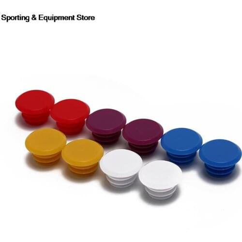 1Pair Cycling Road Bike Handle Bar End Lock-On Plugs Plastic PE Handle Bar Grips Caps Covers Bicycle Parts Inner Dia 20mm