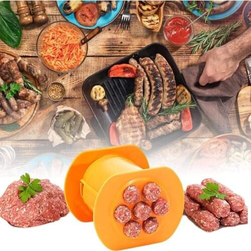 1Pcs Sausage Maker Household Party BBQ DIY Hot Dog Model Sausage Manual Operation Machine For Kitchen Cooking Squeezer Tools