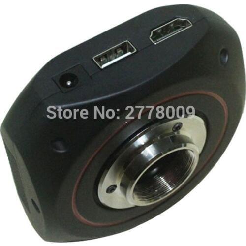 1080P 60 frames 1/2 inch HDMI Industry Video Microscope Measuring Camera SD Card Storage Video Crossed Curve Angle Measurement