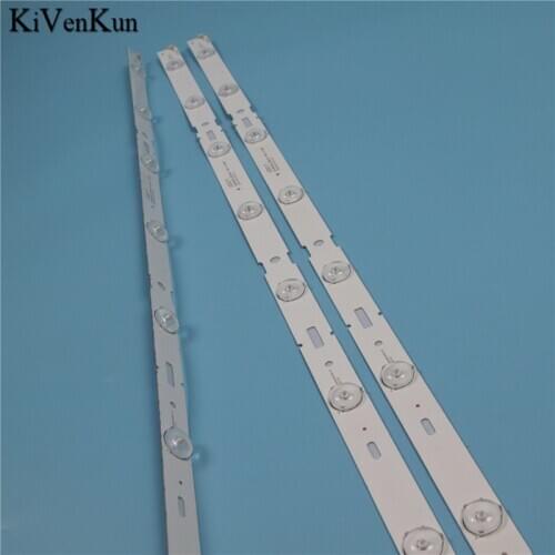 3PCS 624mm LED Backlight Strips For Samsung_2014ARC320_3228_B07_REV1.0_140917 LM41-00100A TV Bars Bands NTA606 BN96-30387 Rulers
