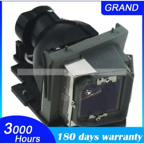 317-1135 / 725-10134 Replacement bare lamp with housing for DELL 4210X, 4310WX, 4610X Projectors 180 Day warranty HAPPY BATE