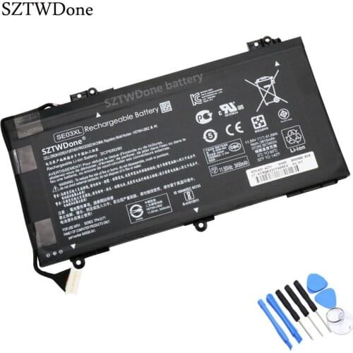 SZTWDone SE03XL Laptop battery For HP Pavilion 14-AL TPN-Q171 HSTNN-LB7G HSTNN-UB6Z 849568-421 849568-541 849908-850