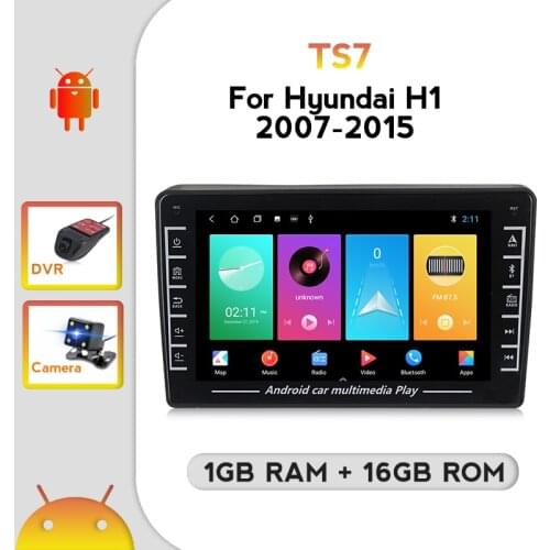 TomoStrong Android System 16GB ROM WIFI GPS For Hyundai H1 Grand Starex 2007-2015 Navigation Car Radio Multimedia Playe DVR SWC