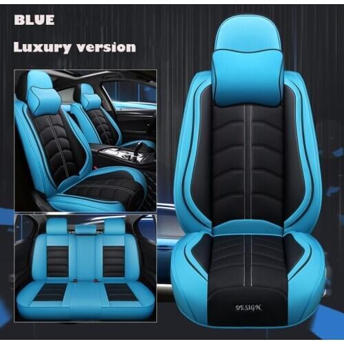 Leather PU car seat covers For auto Toyota RAV4 PRADO Highlander corolla Camry Prius Reiz CROWN yaris car accessories styling
