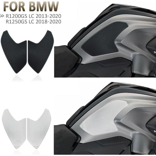 For BMW R1200GS LC 13-20 R1250GS LC 18-20 R 1200 1250 GS LC Motorcycle Non-slip Side Fuel Tank Stickers Waterproof Pad Rubber