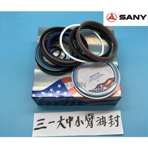 For excavator Sany 135 215 225 235 285 305-8-9 big arm middle arm forearm bucket cylinder oil seal quality excavator accessories